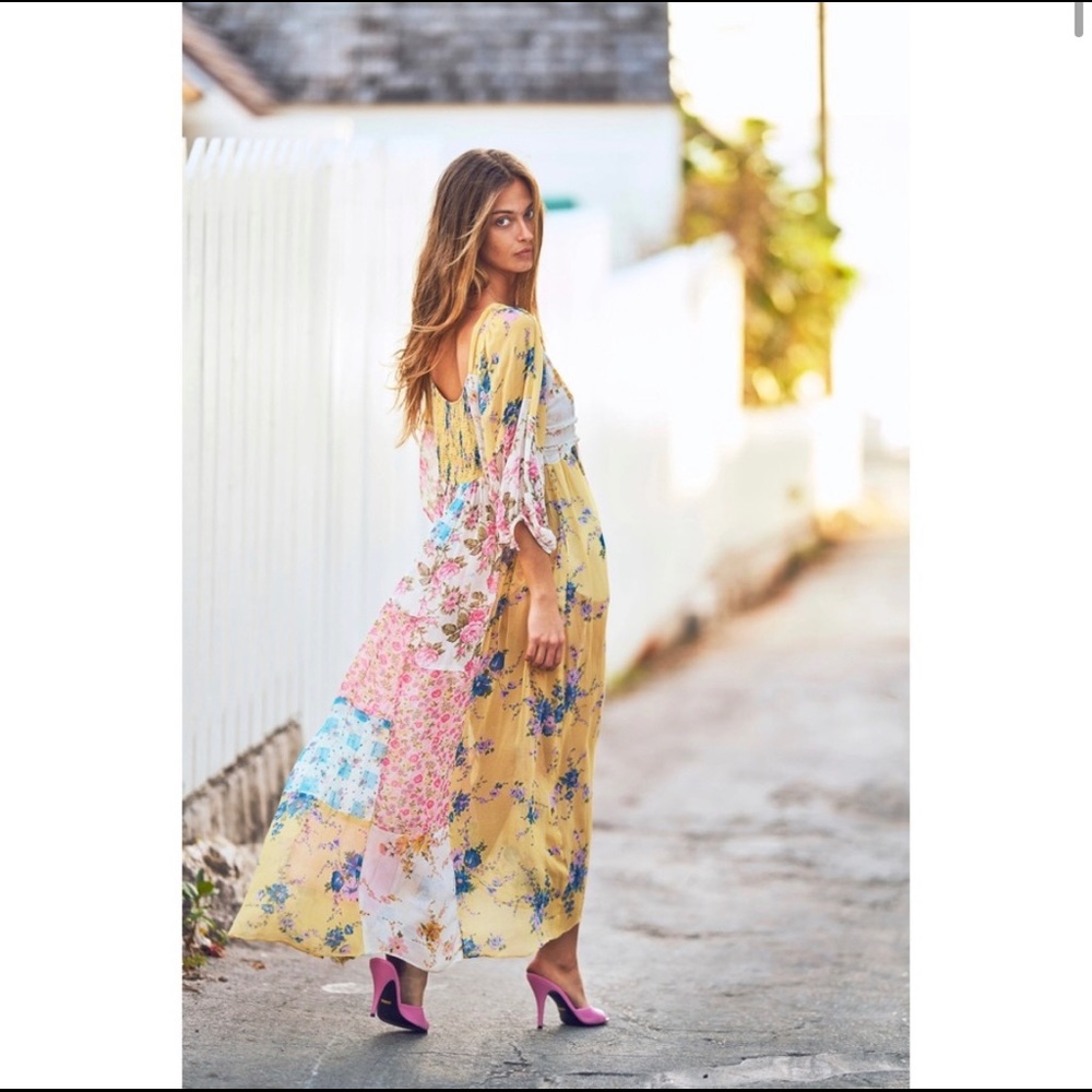 Loveshackfancy Picnic Patchwork Roslyn Dress - image 2